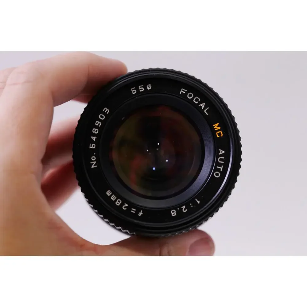 Soligor, 28mm Wide Angle Lens, 1:2.8, Photography, Hobby, Vintage, Collectible,